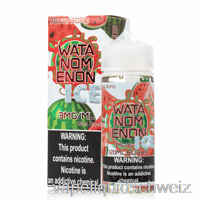 Eis Watanomenon - Nomenon E-Liquids - 120ml 6mg Vape Ohne Nikotin